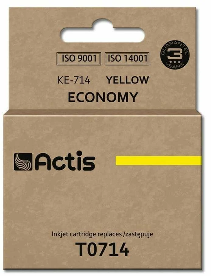 Rašalo Kasetė - Actis KE-714, Geltona