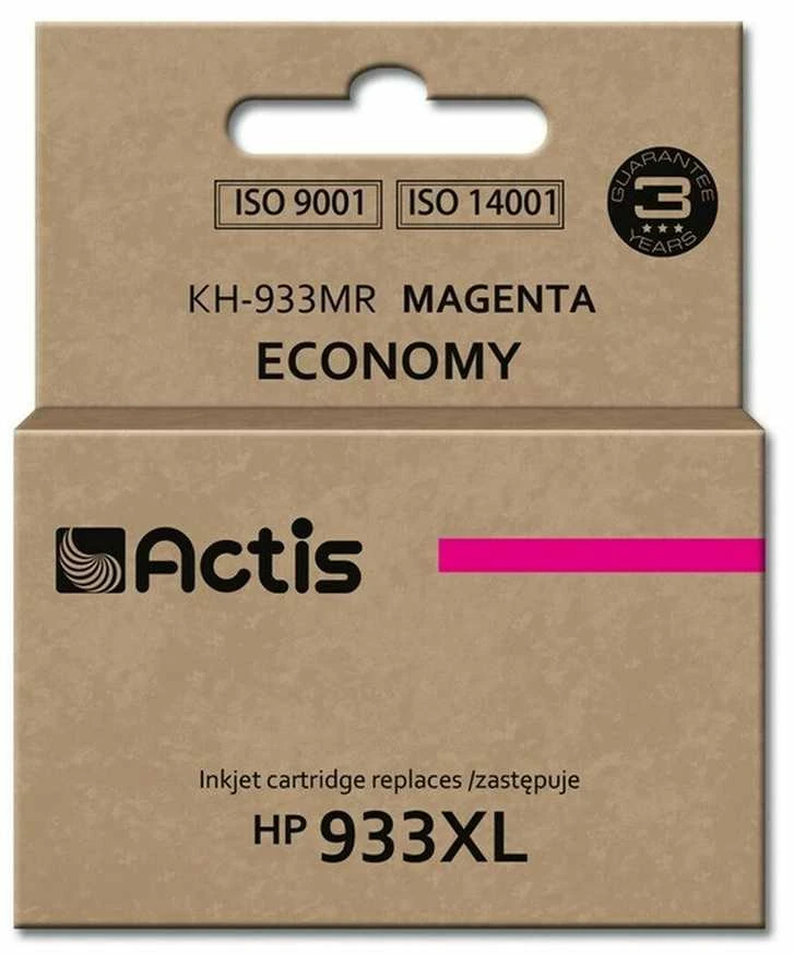 „Actis KH-933MR“ rašalas (pakeitimas HP 933XL CN055AE; standartinis; 13 ml; purpurinė)