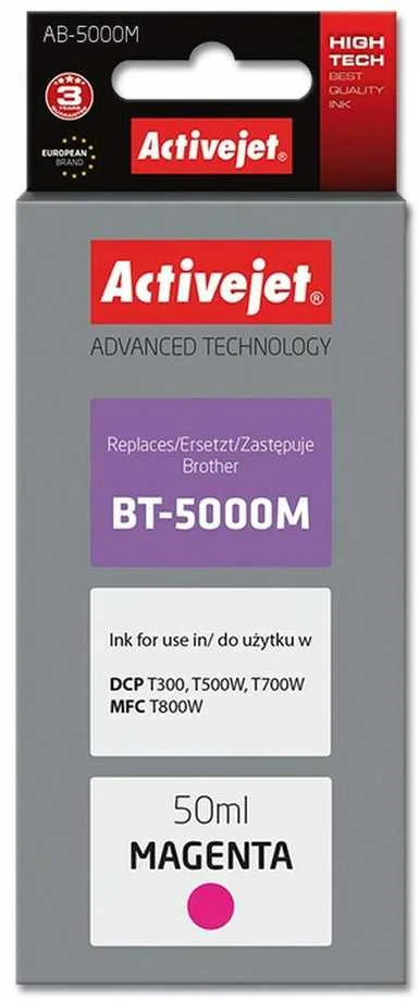 Rašalo buteliukas - Activejet AB-5000M, suderinamas su Brother BT-5000M, 50 ml, magenta