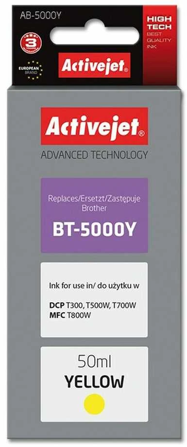 Rašalo Kasetė - Activejet AB-5000Y Geltona 50 ml
