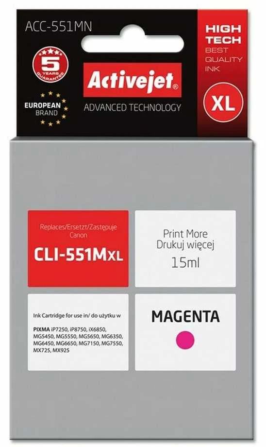 ACTIVEJET CLI-551M rašalinė, CANON