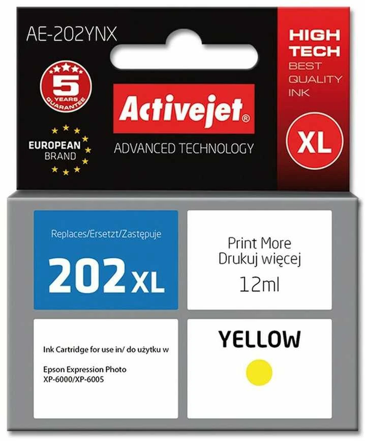 Rašalinė Kasetė - Activejet AE-202YNX Geltona