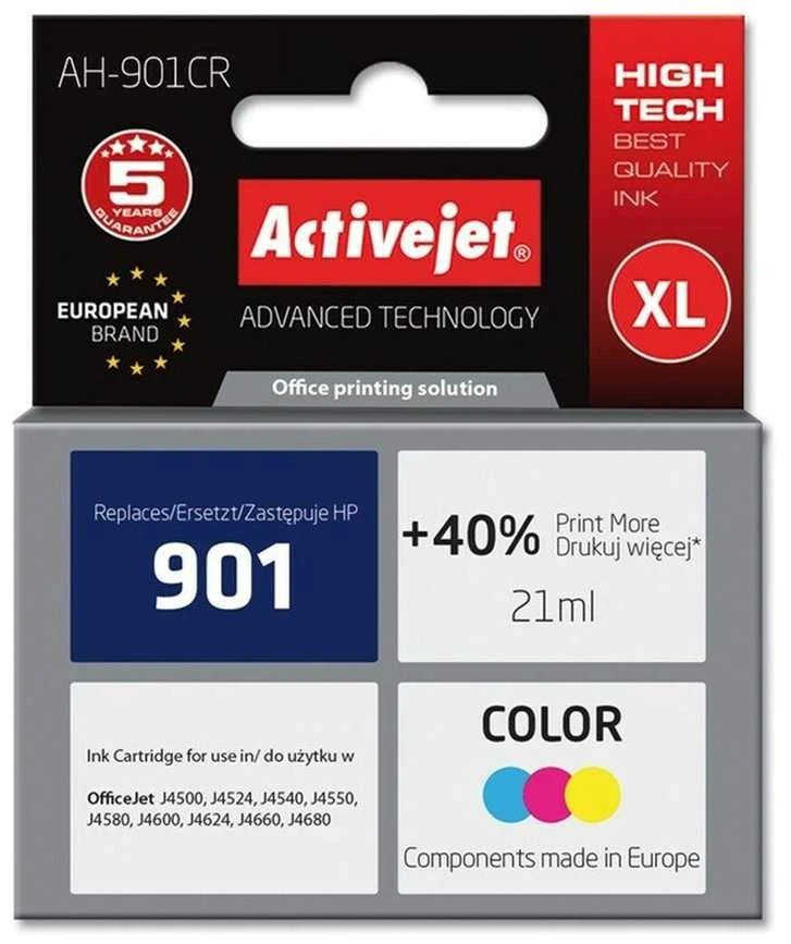 Spausdintuvo Rašalas - Activejet AH-901CR Spalvotas Premium 21 ml