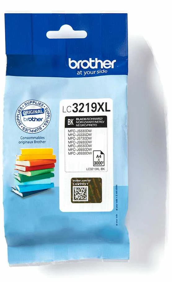 BROTHER LC-3219XLBK Juodas INK CARTRIDGE, 3,000P