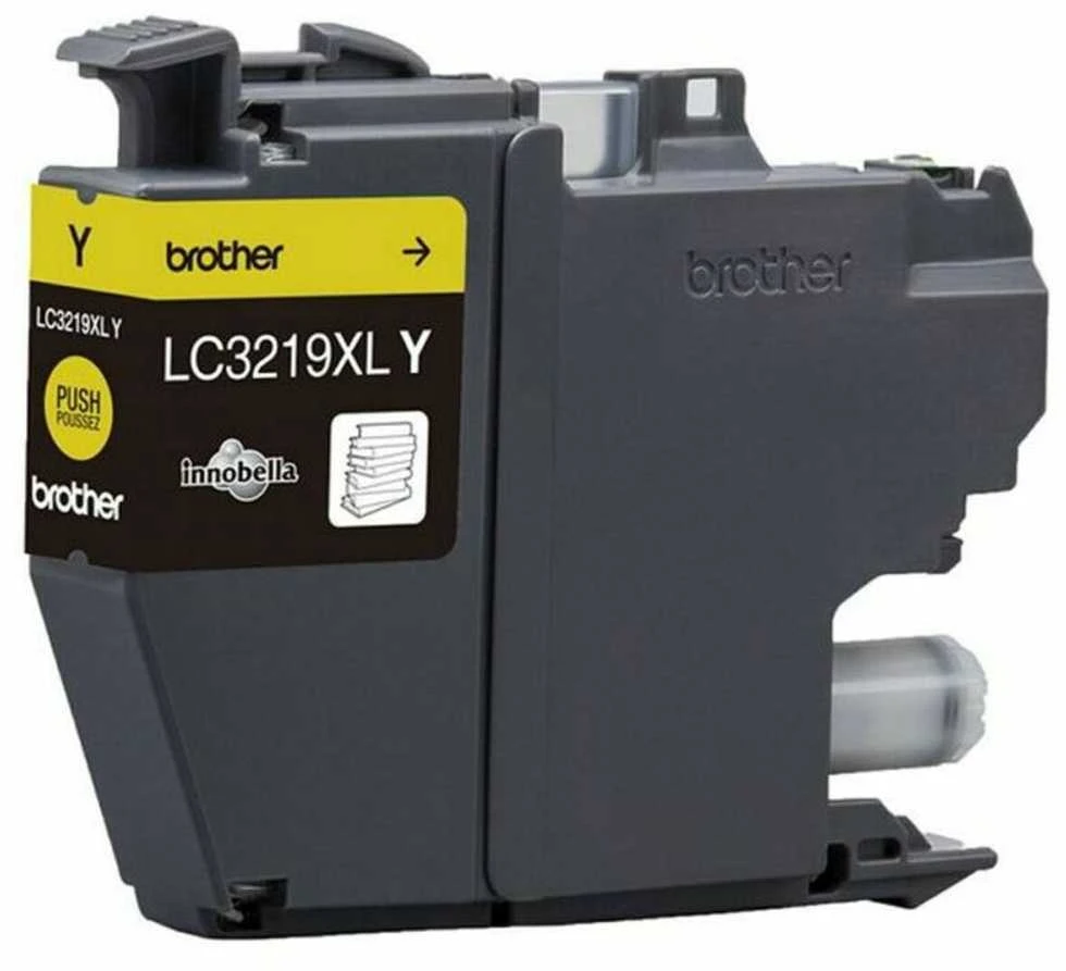 BROTHER LC-3219XLY Geltonas INK CARTRIDGE, 1,500P