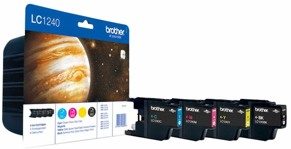 Rašalo kasetė Brother LC1240VALBP CMYK