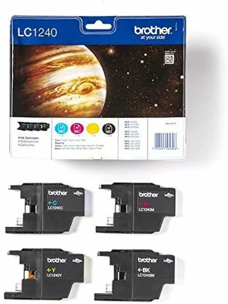 Rašalo kasetė Brother LC1240VALBP CMYK