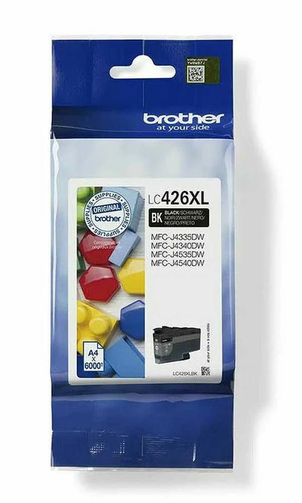BROTHER LC426XLC CYAN RAŠALŲ KASETĖ, IŠĖLIS = 5000 PUSLAPŲ