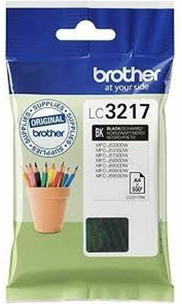 Originalus rašalas Brother LC-3217BK, juodas