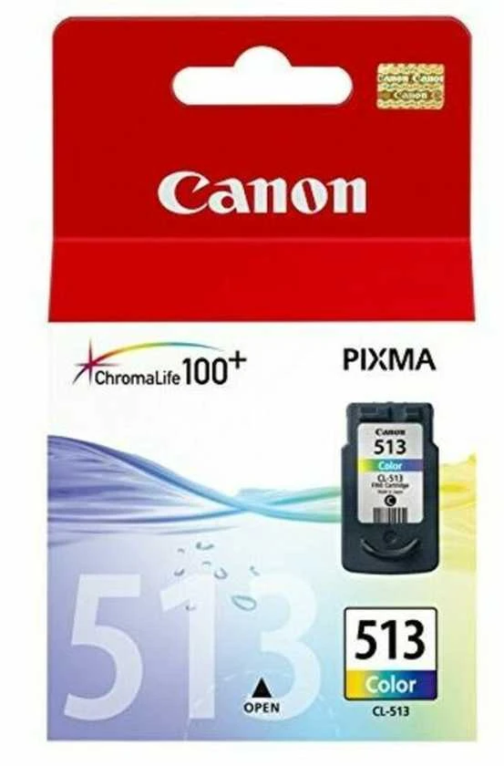 Canon CL-513 Originalus Žydras, Rausvai raudona, Geltona 1 vnt