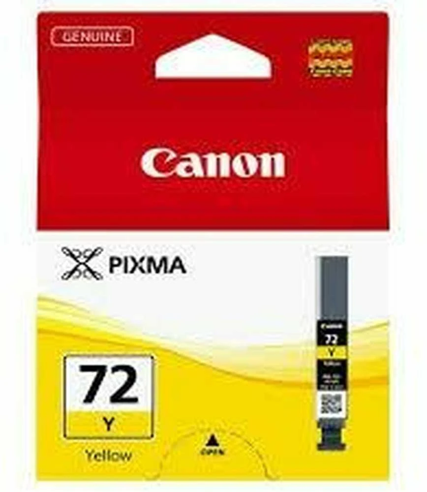 CANON PGI-72 Y geltono rašalo bakelis 14ml, skirtas PIXMA-PRO 10