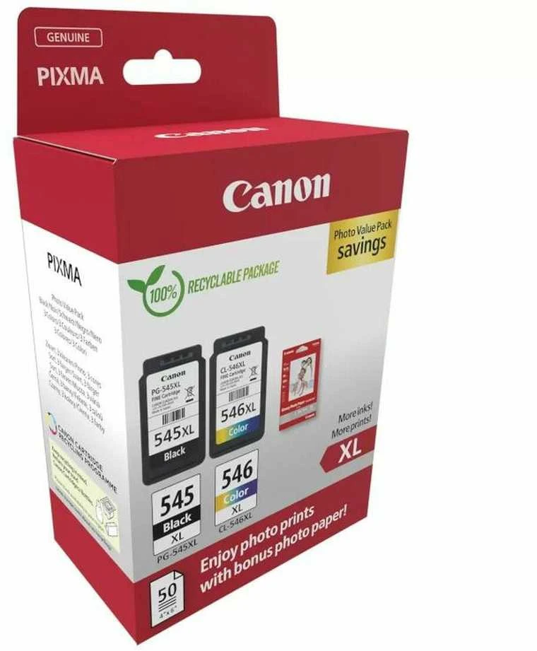 Originalus „Canon“ rašalas / kasetė PG-545XL/CL-546XL PHOTO VALUE, 8286B012, CMYK