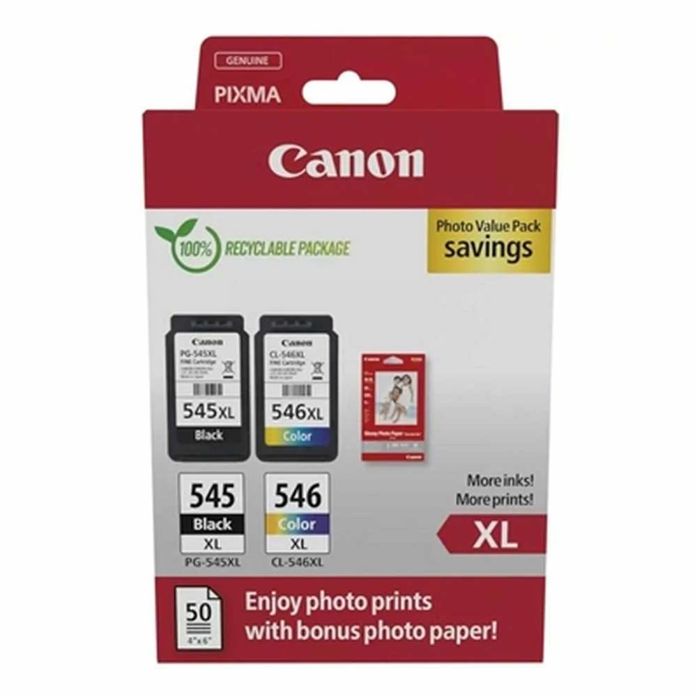 Originalus „Canon“ rašalas / kasetė PG-545XL/CL-546XL PHOTO VALUE, 8286B012, CMYK