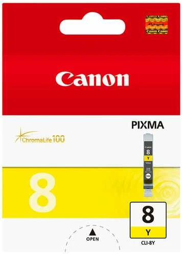 CANON CLI-8Y rašalas geltonas, 13 ml, skirtas Pixma MP800 500 iX4000 iX5000