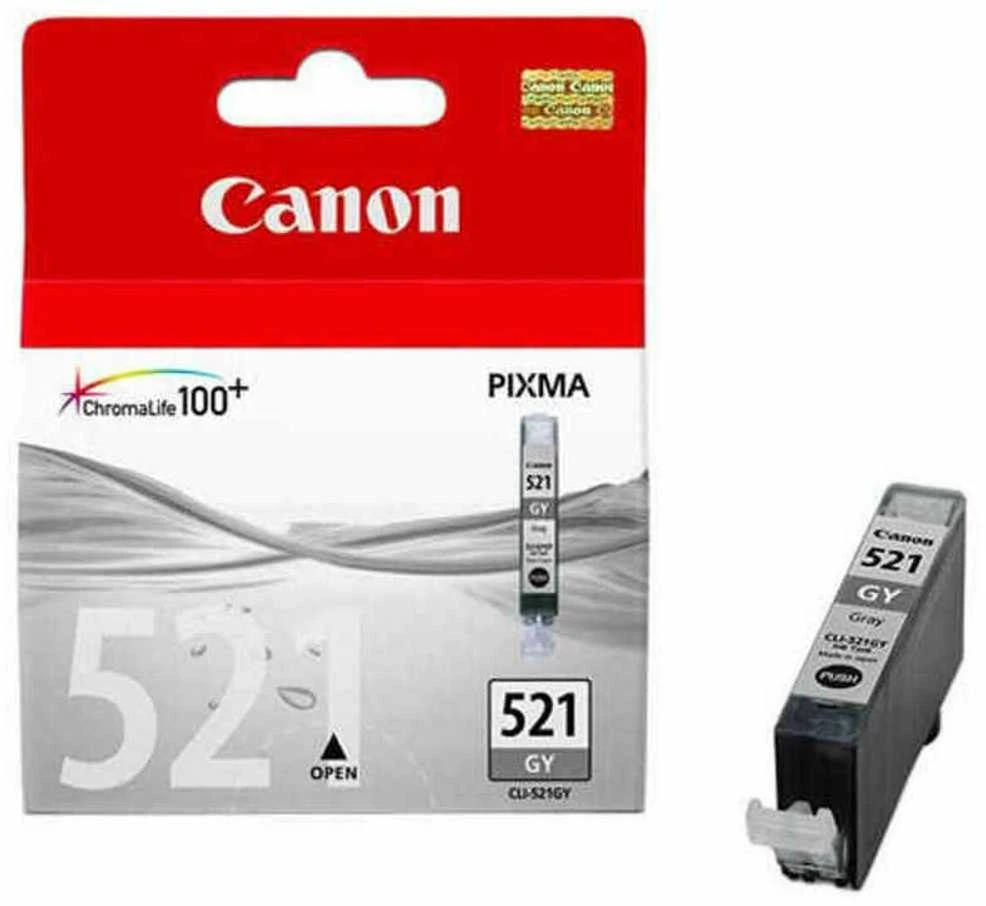 CANON CLI-521gy ink pilkas 9ml MP980