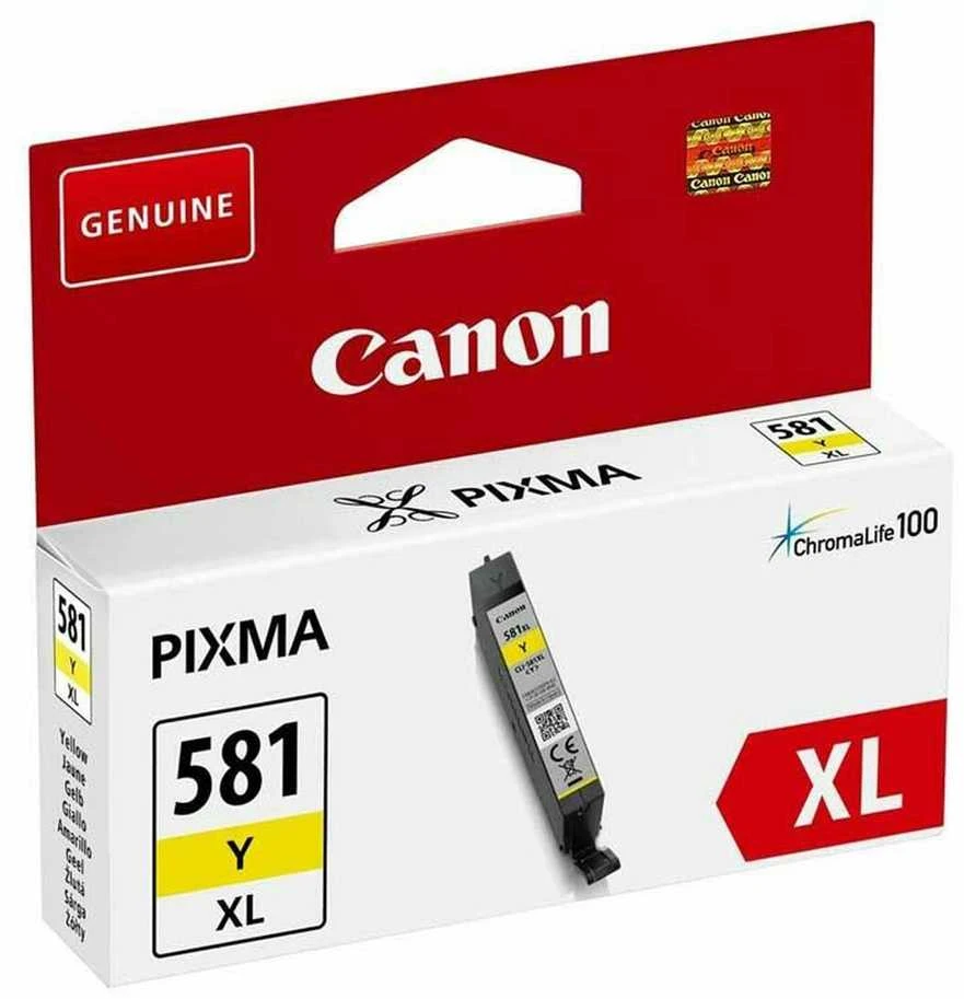 Canon CLI-581Y XL rašalo kasetė, geltona