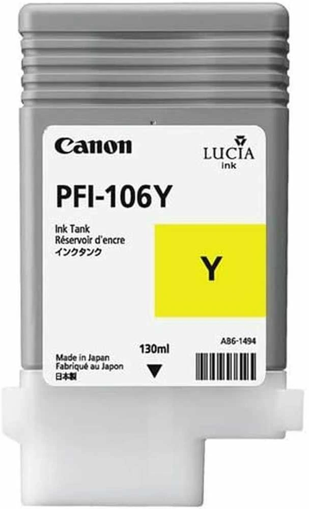 Canon PFI-106 Y Originalus Geltona 1 vnt