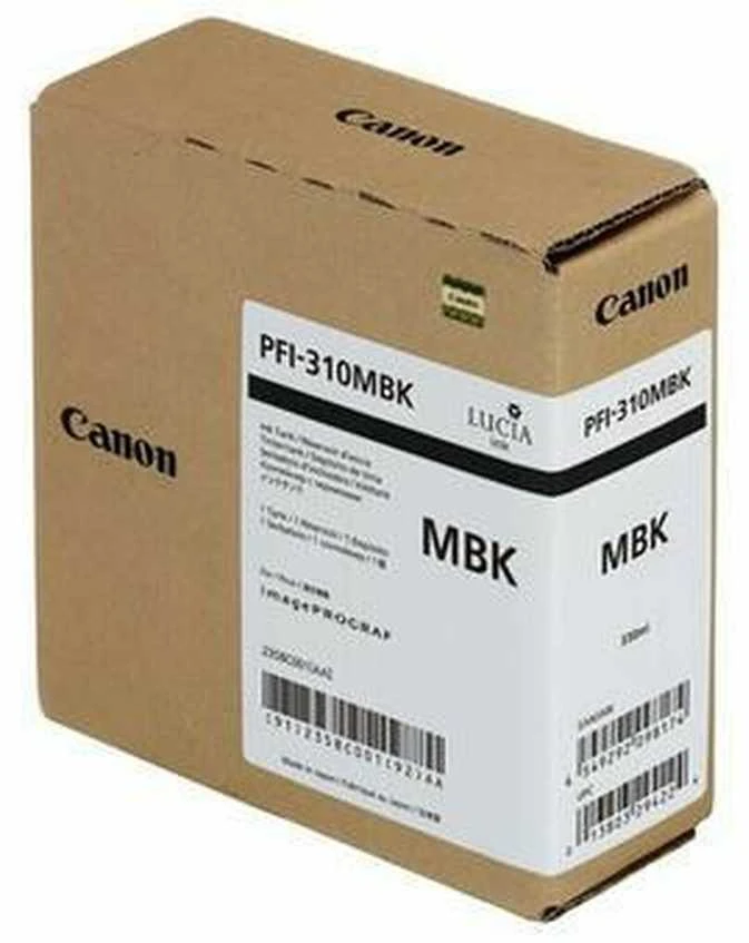Canon PFI-310MBK Originalus Matinis Juodas