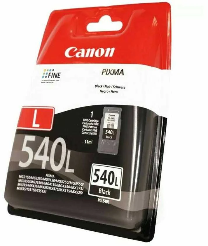 Canon PG-540L kasetė rašaliniams spausdintuvams, tinka PIXMA MX475, MX515, MX395, Juoda (300 psl)