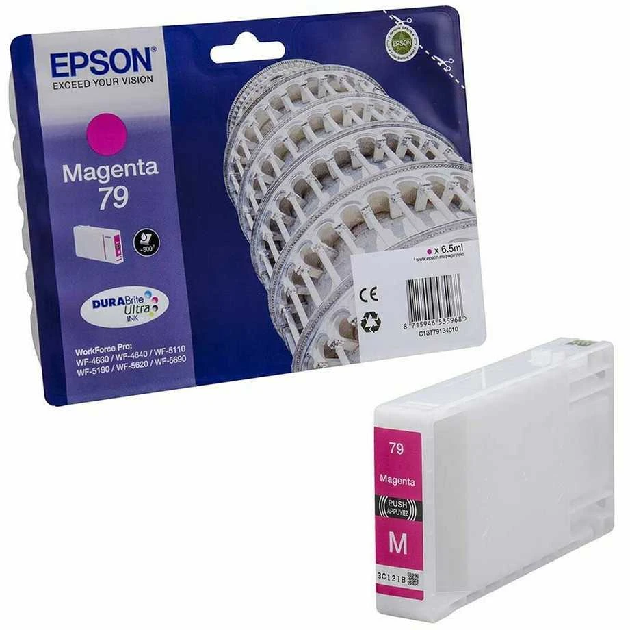 Rašalo kasetė Epson T7913, purpurinė