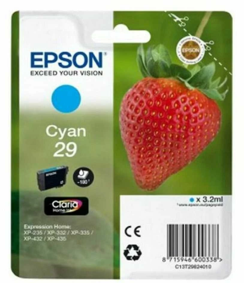 Epson 29 rašalo kasetė, žalsvai mėlyna