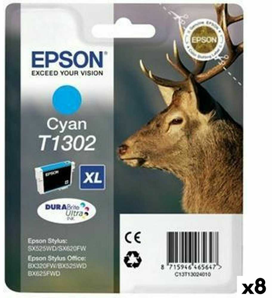Rašalas „Epson“ rašalas T1302 / C13T13024010 (žydra)