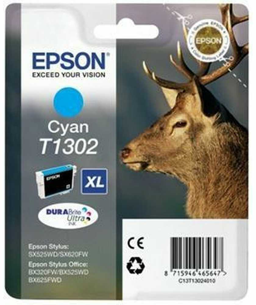 Rašalas „Epson“ rašalas T1302 / C13T13024010 (žydra)