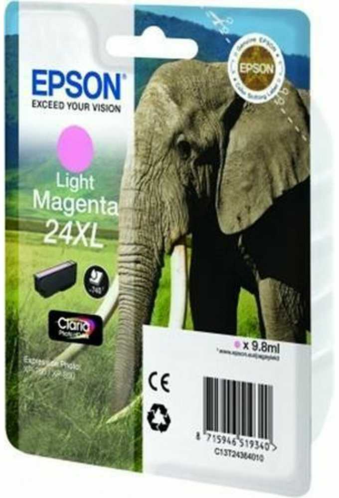 Epson No.24 XL (C13T24364012), šviesiai purpurinė kasetė