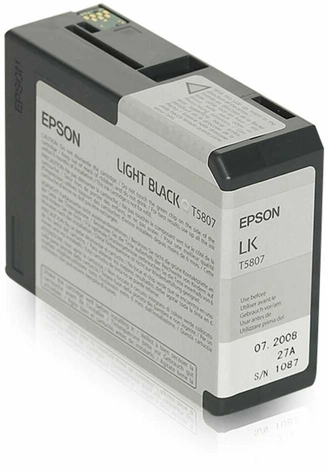 Epson rašalo kasetė Light Juodas T580700