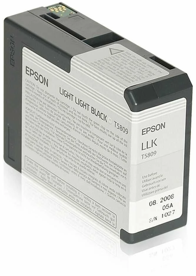 Epson T5809 Šviesiai šviesiai juoda