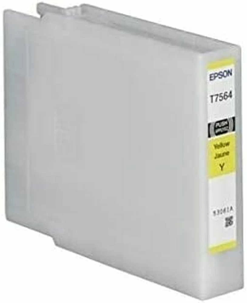 Rašalo kasetė Epson T7554 XL. Geltona