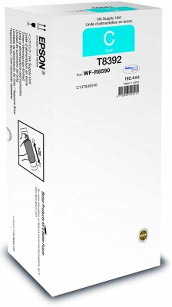 Originalus „Epson“ rašalas / rašalas „Epson C13T83924N“, T8392, XL, žydras, 192,4 ml
