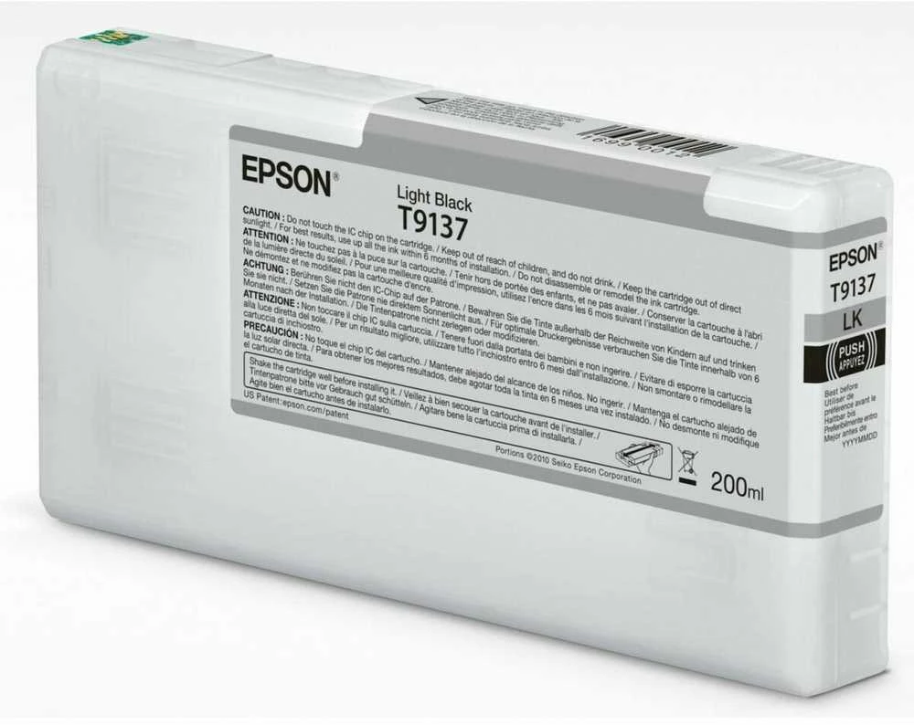 Epson T9137 Originalus Šviesiai juoda 1 vnt