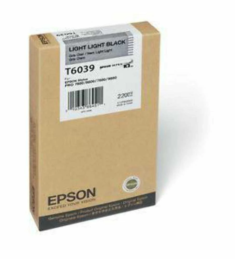 EPSON Tinte Light Light Juodas T603900 220 ml for Stylus Pro 4800/4880