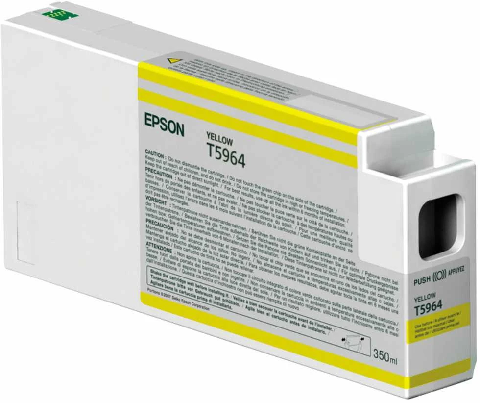 EPSON rašalas T596400 geltonas Stylus Pro 7700 7900 9700 9900 WT7900 UltraChrome HDR 350 ml