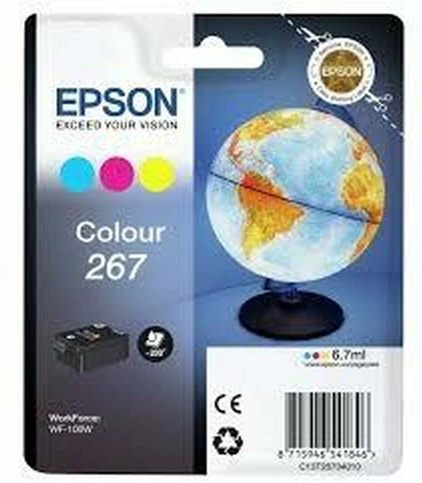 Rašalas Epson Ink 267 C13T26704010 (spalva)