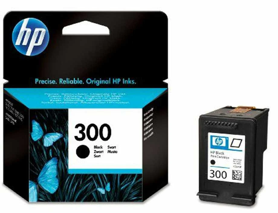 Hewlett Packard (HP) HP 300 juoda rašalinė