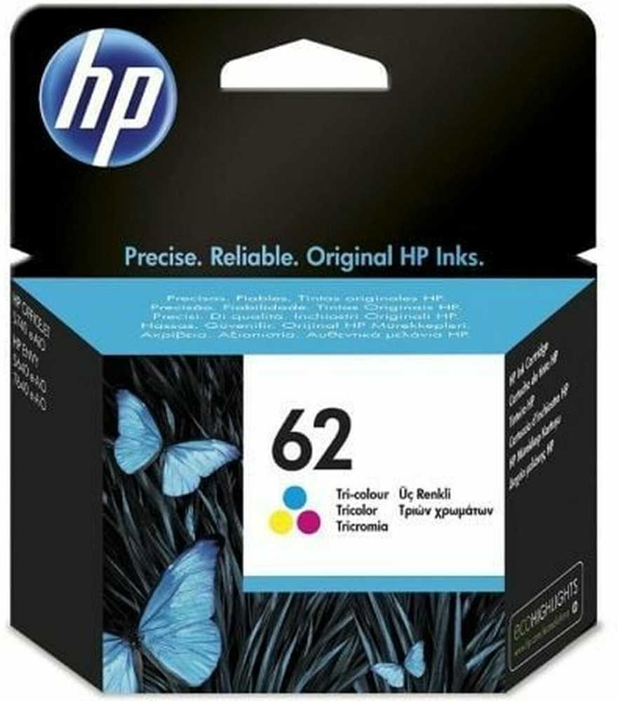 Hewlett Packard (HP) <p>HP 62 trispalvė originali rašalo kasetė</p>