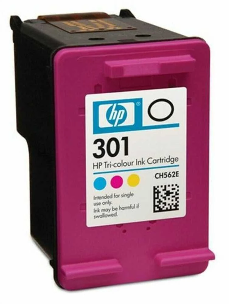 Hewlett Packard (HP) Rašalo Kasetė - HP 301 Trišalė Originali Spalvota
