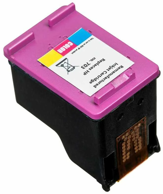 Superbulk Rašalo kasetė - HP B-H703C Suderinama Didelio Pajėgumo Trijų Spalvų