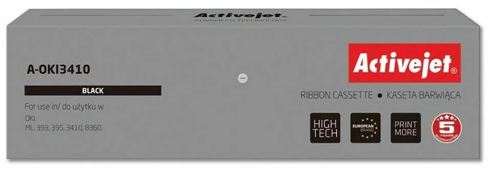 Rašalo Kasetė - Activejet A-OKI3410 Pakeitimas OKI 9002308 Juoda