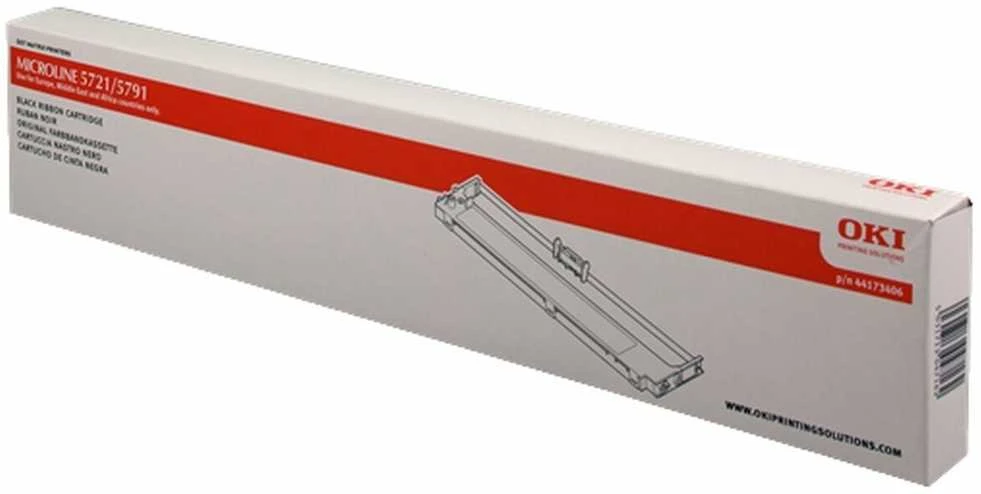 OKI 44173406 spausdintuvo juostelė Juoda