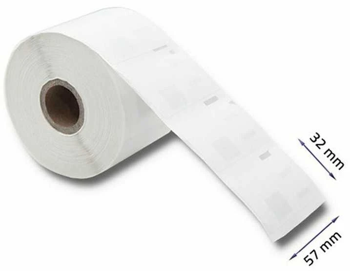 QOLTEC Labels for DYMO LW-11354 S0722540 57 x 32 mm 1000 pieces