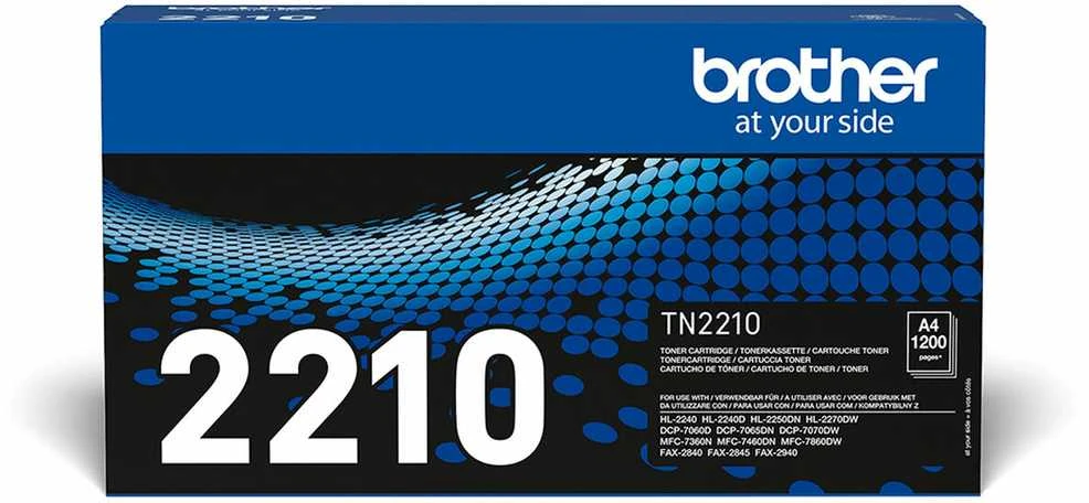 Brother TN-2210 Tonerio kasetė, Juodas