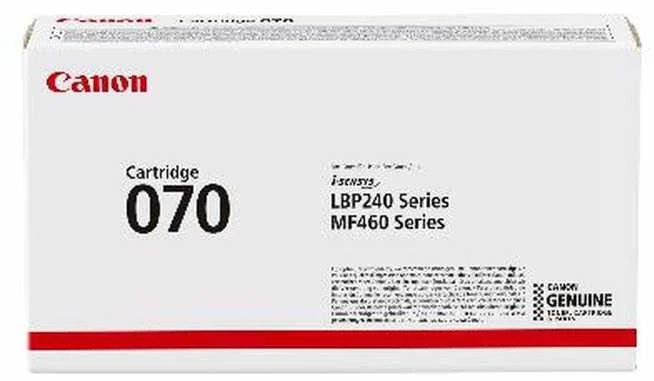 Canon CRG 070 (5639C002) kasetė lazeriniams spausdintuvams, Juoda (3000 psl.)