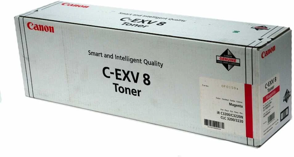 Originalus „Canon“ toneris C-EXV8 M, 7627A002, rausvai raudonas, 25000 lapų
