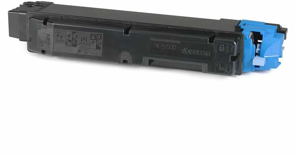 Kasetė Kyocera TK5150C, žalsvai mėlyna
