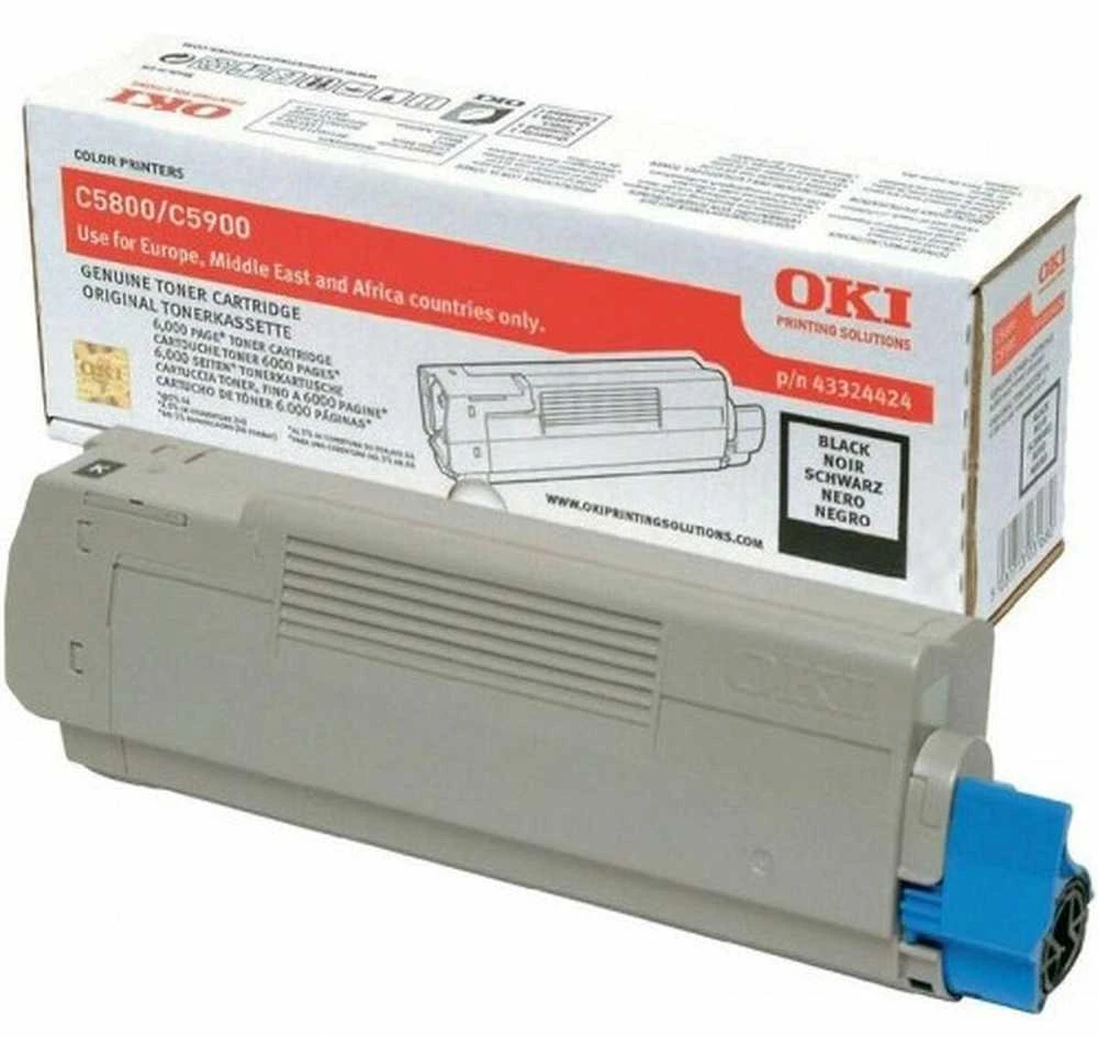 OKI 43324424 tonerio kasetė Originalus Juoda 1 vnt