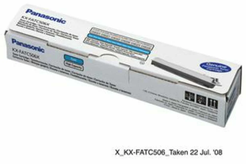 TONER „Panasonic“ dažų krepšelis; KX-FATC506X f³r KX-MC6020/6260; žydra