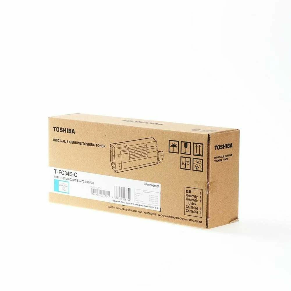 Toshiba T-FC34EC (6A000001524), žydra kasetė